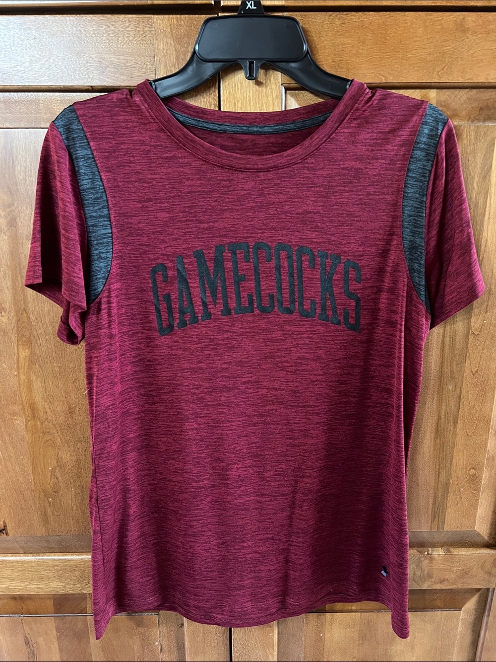 Under Armour Maroon and Gray Gamecocks Short Sleeve Tee